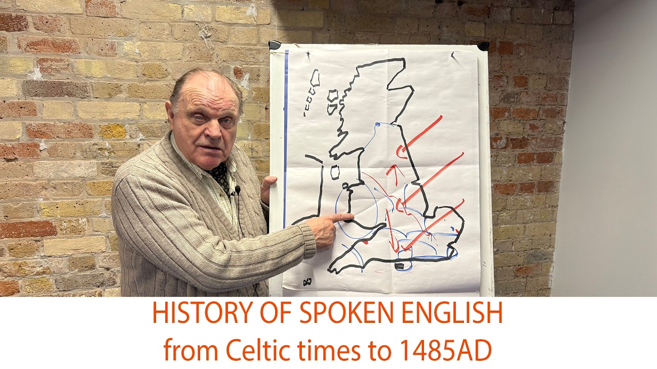 Charlie Haylock - The History of Spoken English from Celtic times to 1485AD
