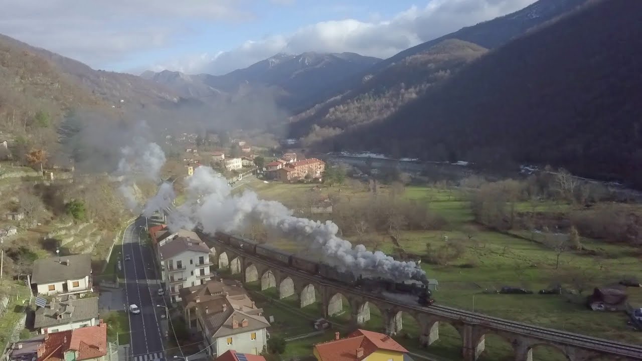 Treno a Vapore dell'alta Valle Tanaro