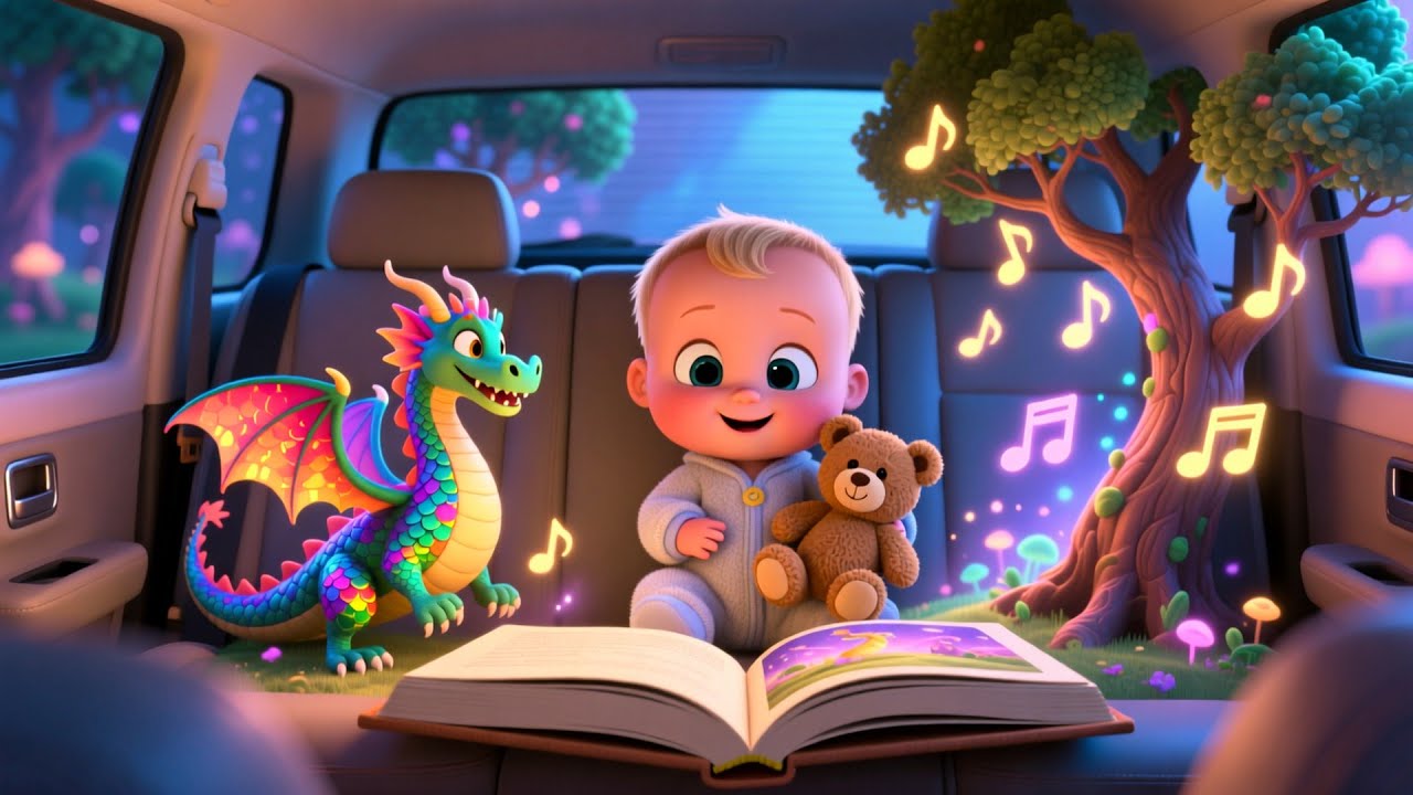 Cozy Story Van Trip!! 🚌✨ Fun Travel Song for Kids | UK Nursery Rhymes