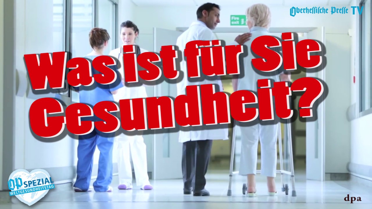Umfrage: Was bedeutet Gesundheit für Sie?