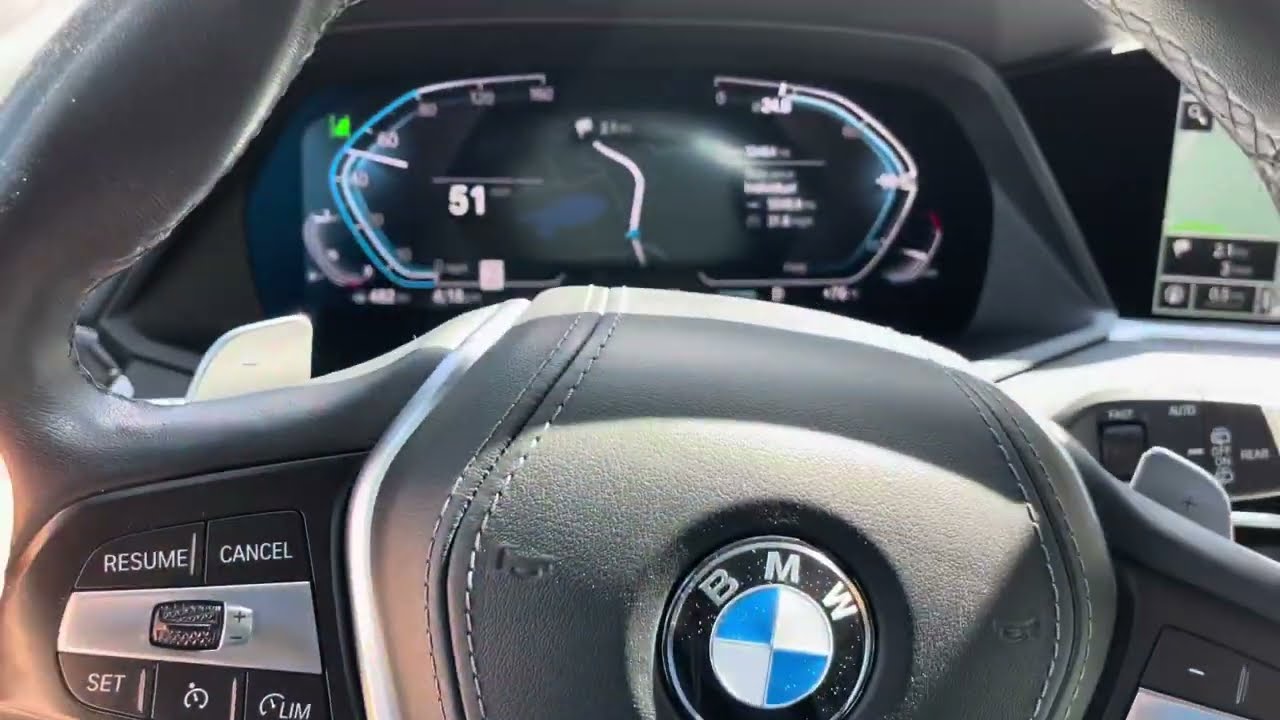 BMW ECO PRO Mode DEMONSTRATION