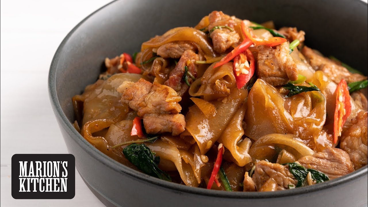 Pork Drunken Noodles - Marion's Kitchen