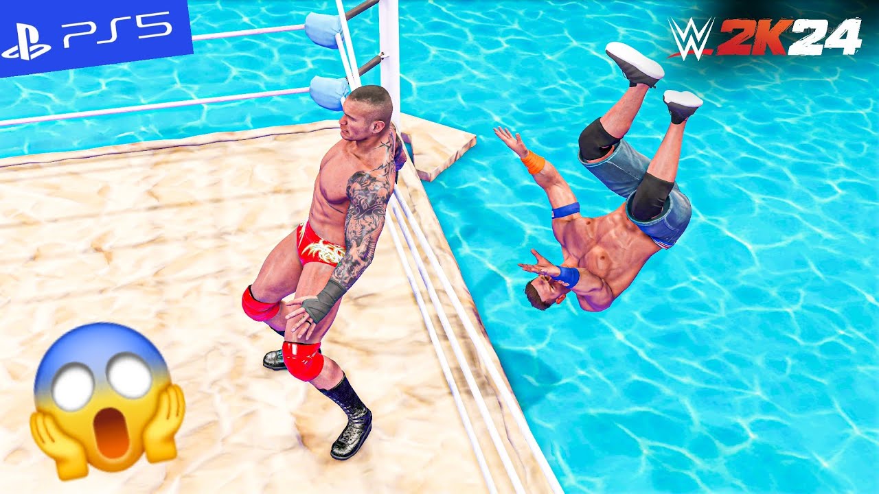 WWE 2K24 - Water Warfare! 30 Fighters, 1 Champion | PS5" [4K60]