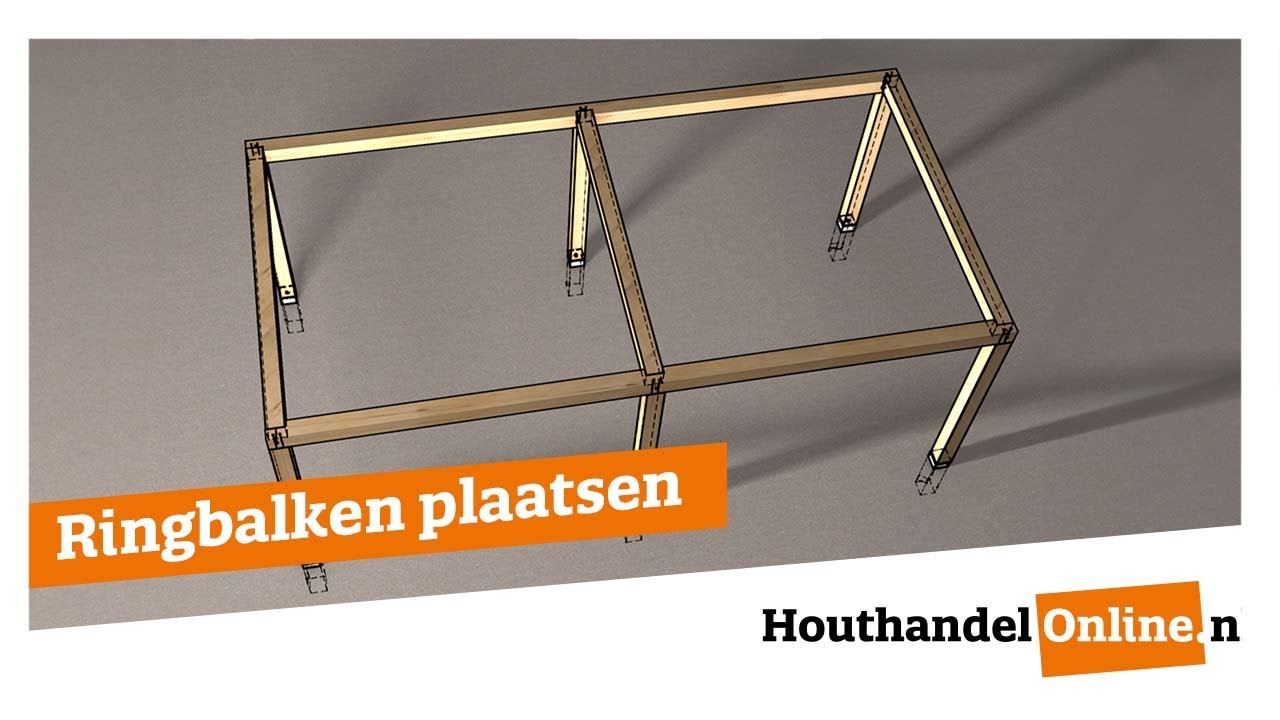 Ringbalken plaatsen