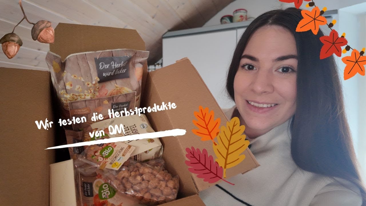 Teste mit mir die Herbstprodukte von DM :) Enjoy.