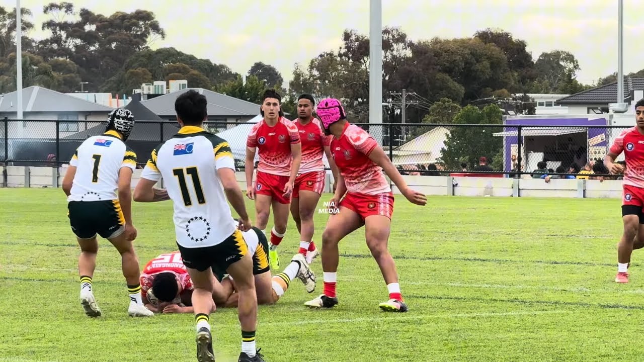 VIC Harmony Cup 9s 2025: Cook Island U18s Vs Tonga