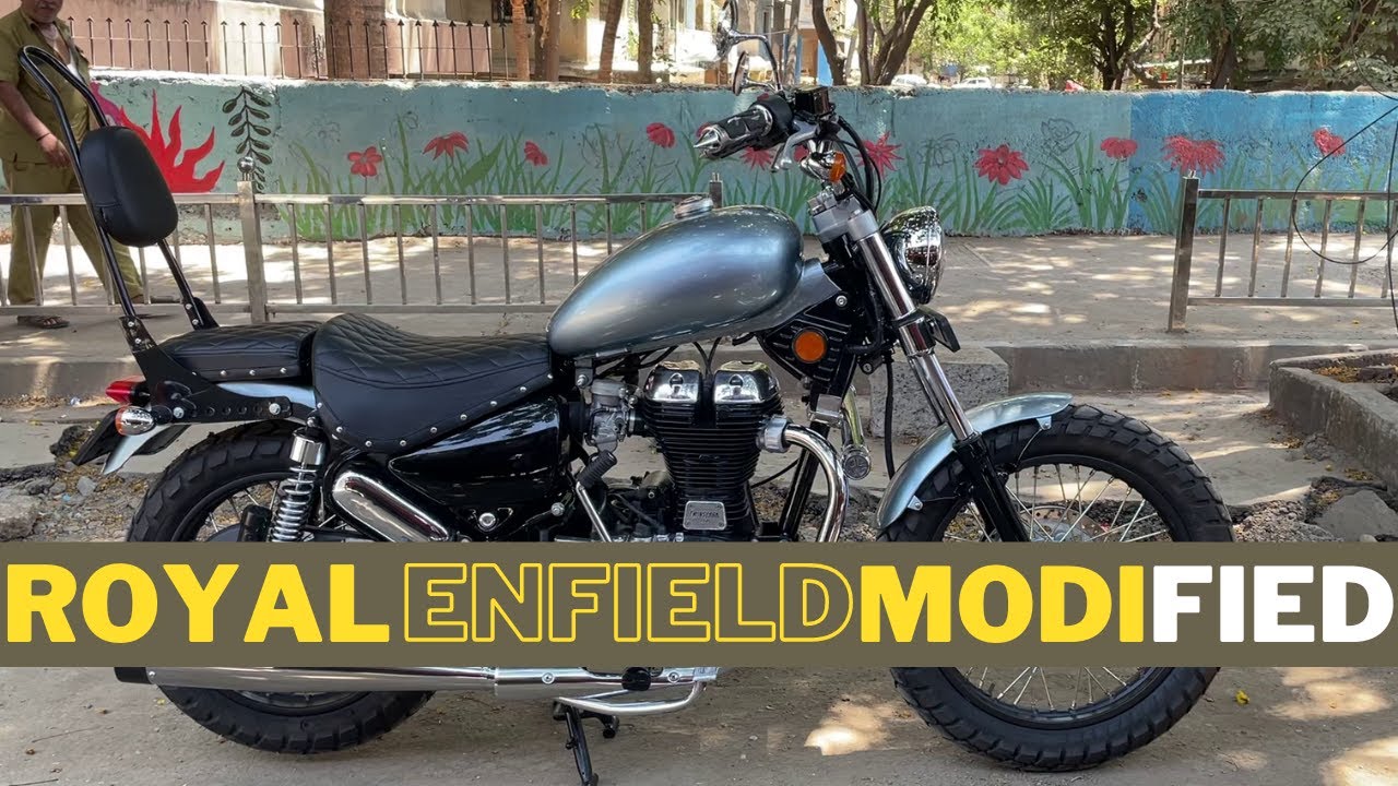 Royal Enfield Thunderbird modified | Repainted | Enfield Lab