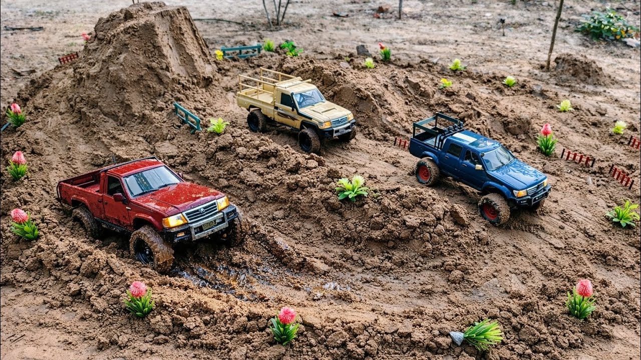 RC Off-Road Mountain Challenge | Extreme Climbing & Cargo Transport Adventure!  