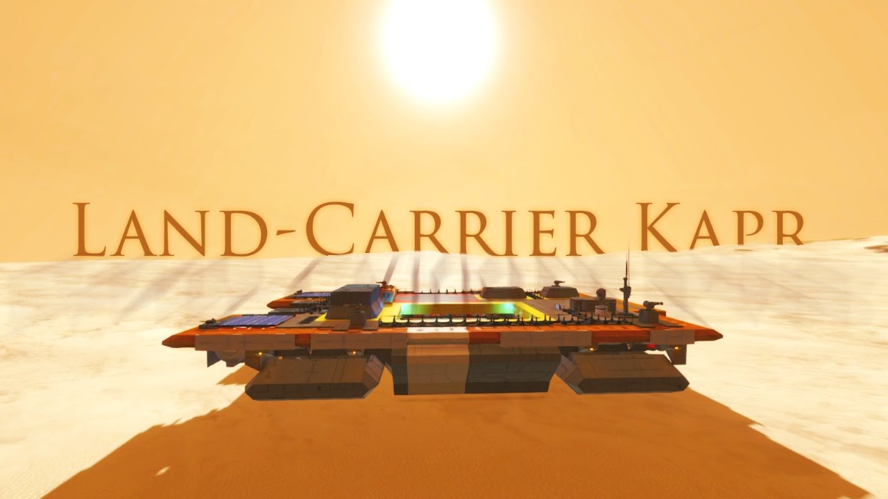 Desert Winds | Land-Carrier Kapr | Space Engineers