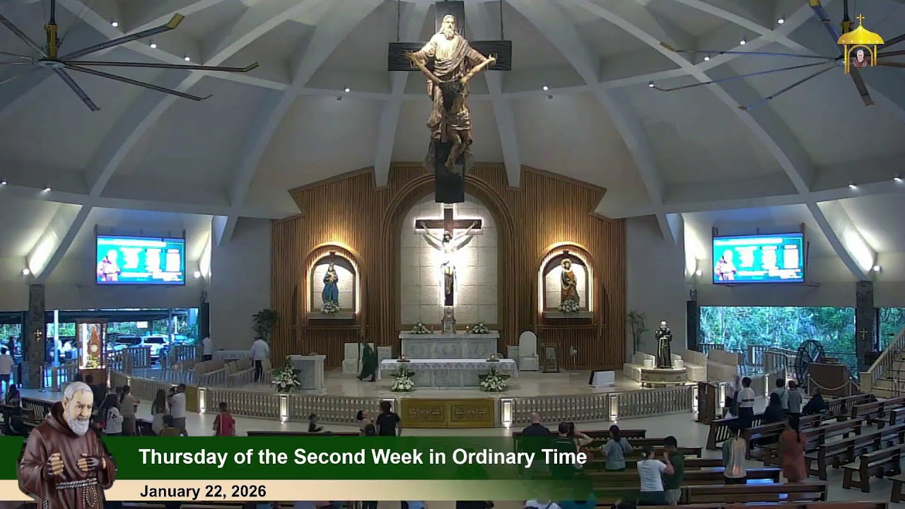 Jan 22, 2026 | 5 p.m.- Thursday of the Second Week in Ordinary Time