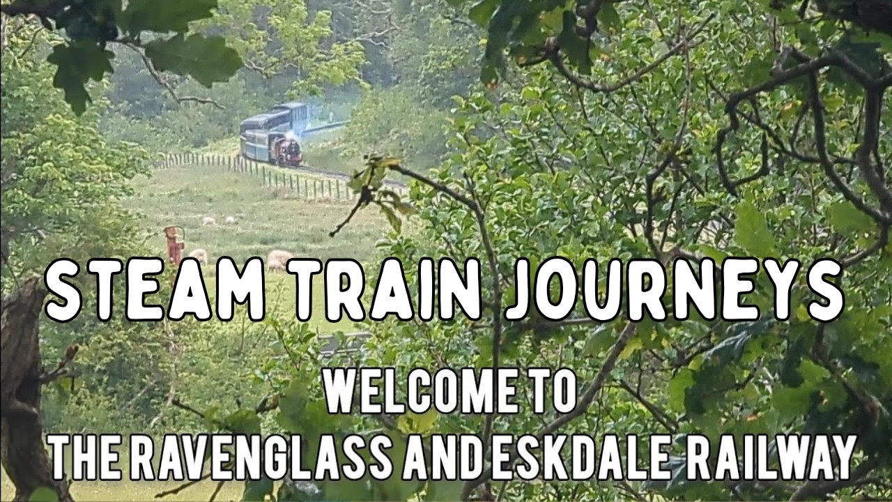 Narrow gauge railway in the Lake District #steam #narrowgauge #trains #ravenglass