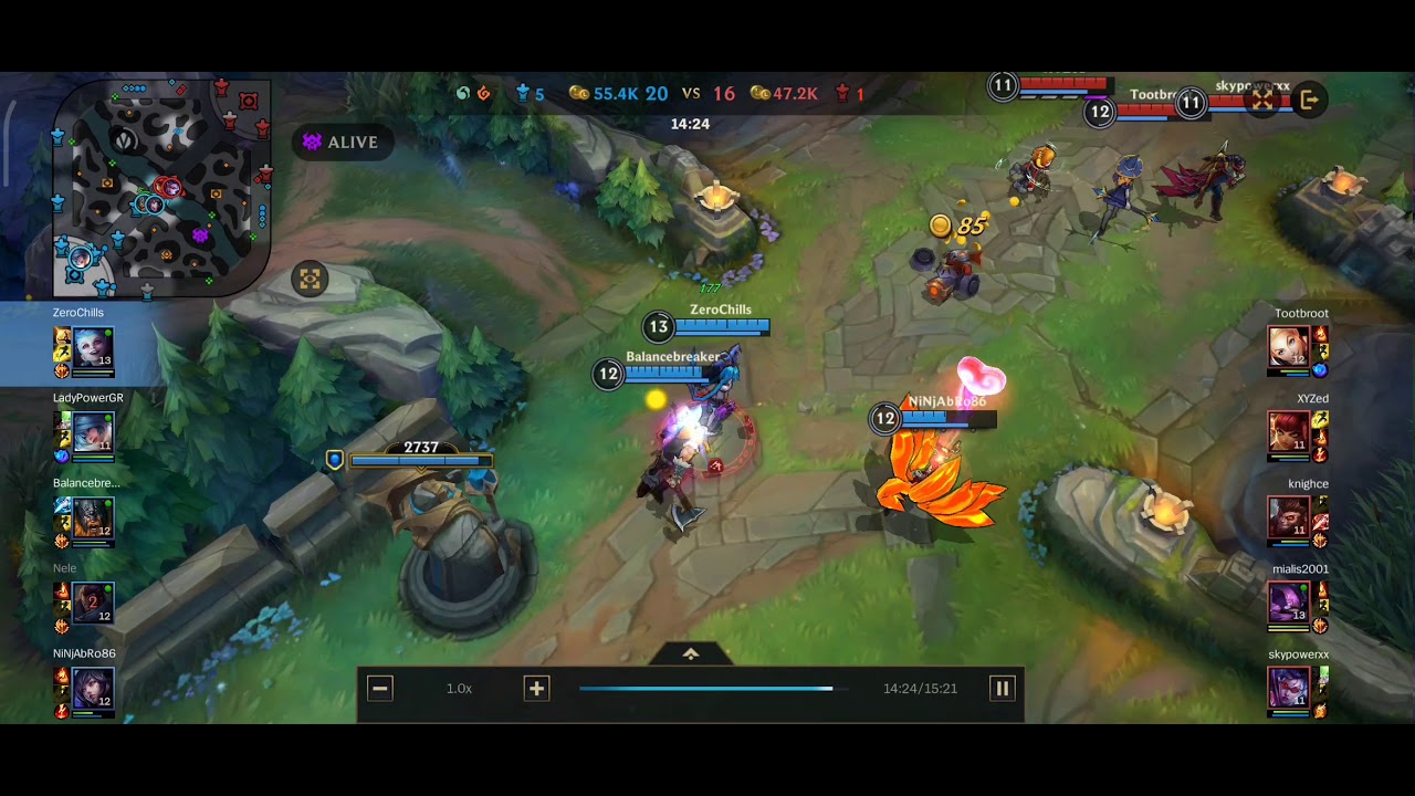 Amazing Jinx ult for PENTAKILL !!