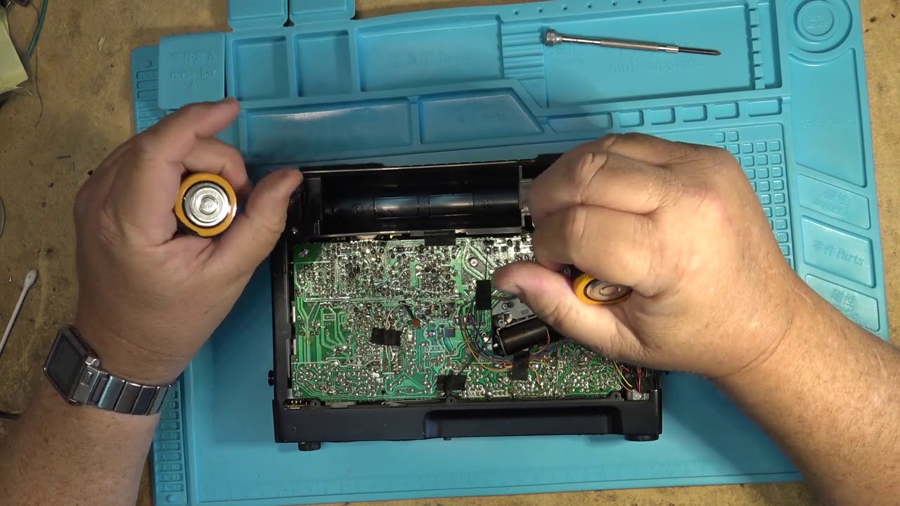 Sony TCD-5M Professional Cassette Corder repair