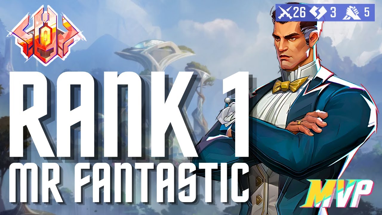 Mint Pod | Rank 1 Mister Fantastic Gameplay | Season 2.5 | Marvel Rivals
