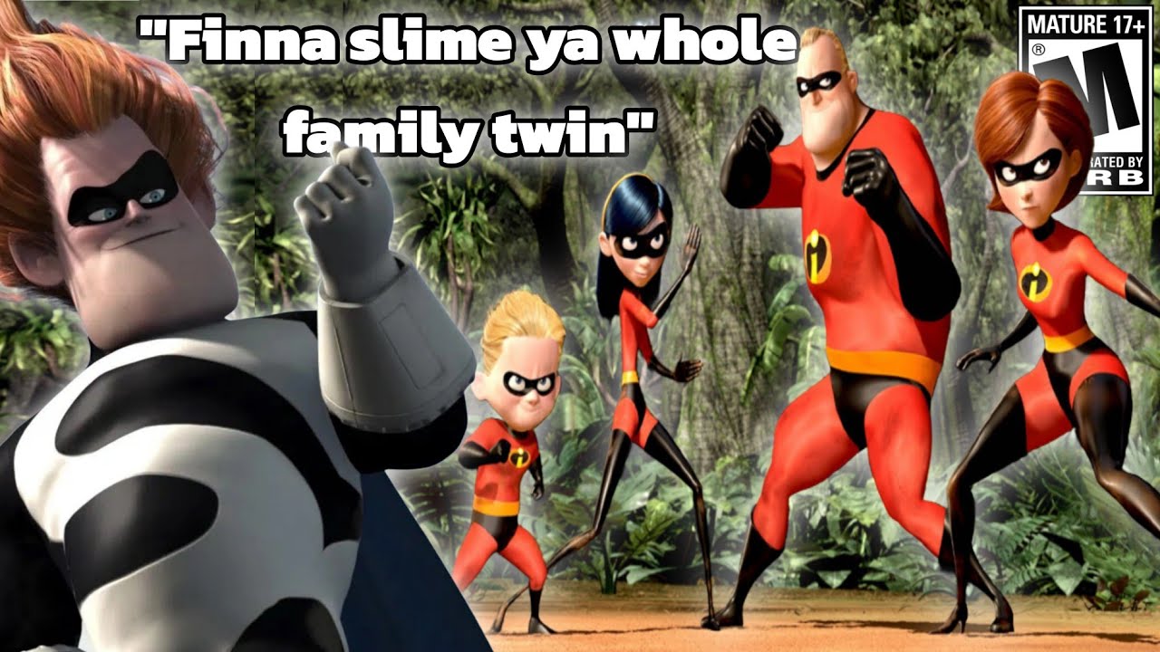 That time SYNDROME tried To Slime Out the Entire INCREDIBLES BLOODLINE.