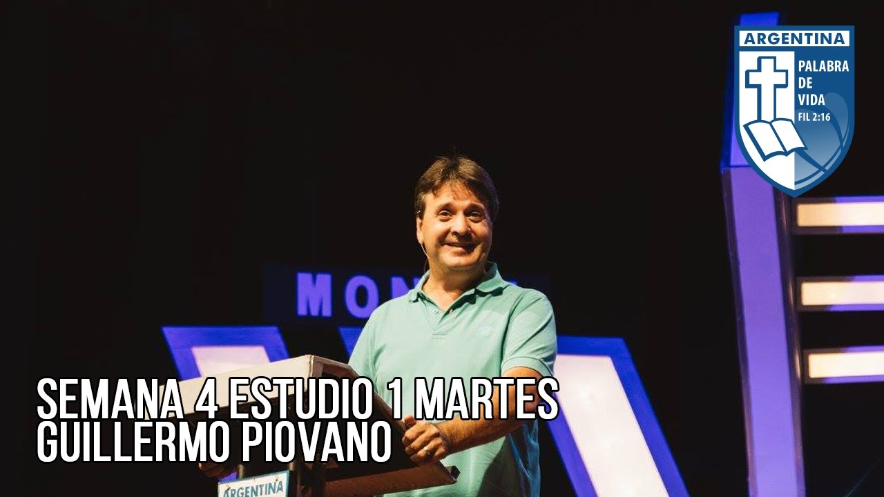Sem 4 Estudio 1 Martes Guillermo Piovano