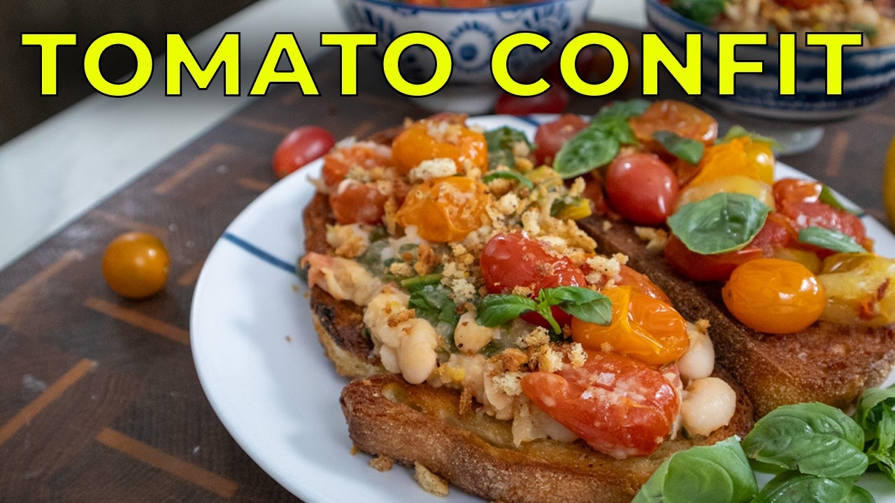 Slow-Roasted Tomatoes That Make Everything Taste Better | Easy Tomato Confit Recipe