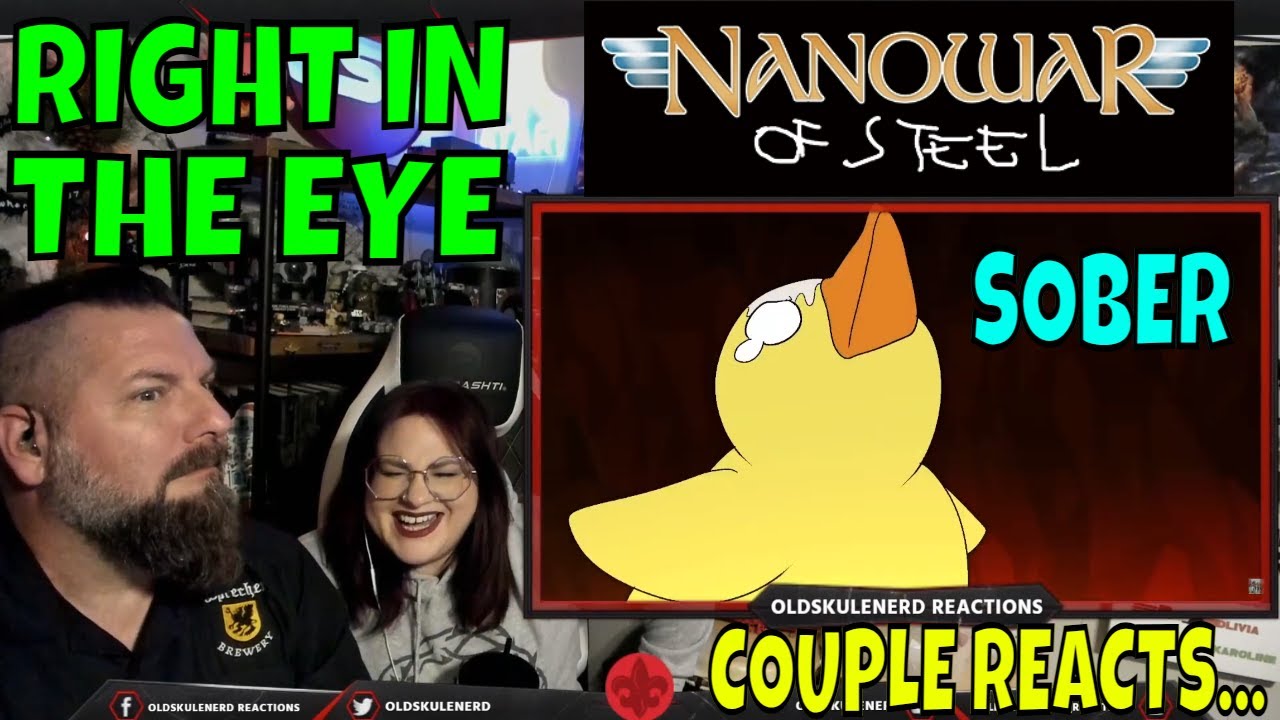 COUPLE Watches Nanowar Of Steel - Sober (Official Lyric Video)