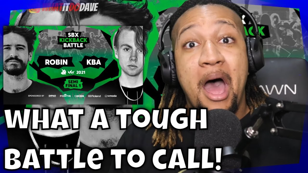 Reaction to Robin vs KBA | Semifinal 1 | SBX KBB21: LOOPSTATION EDITION