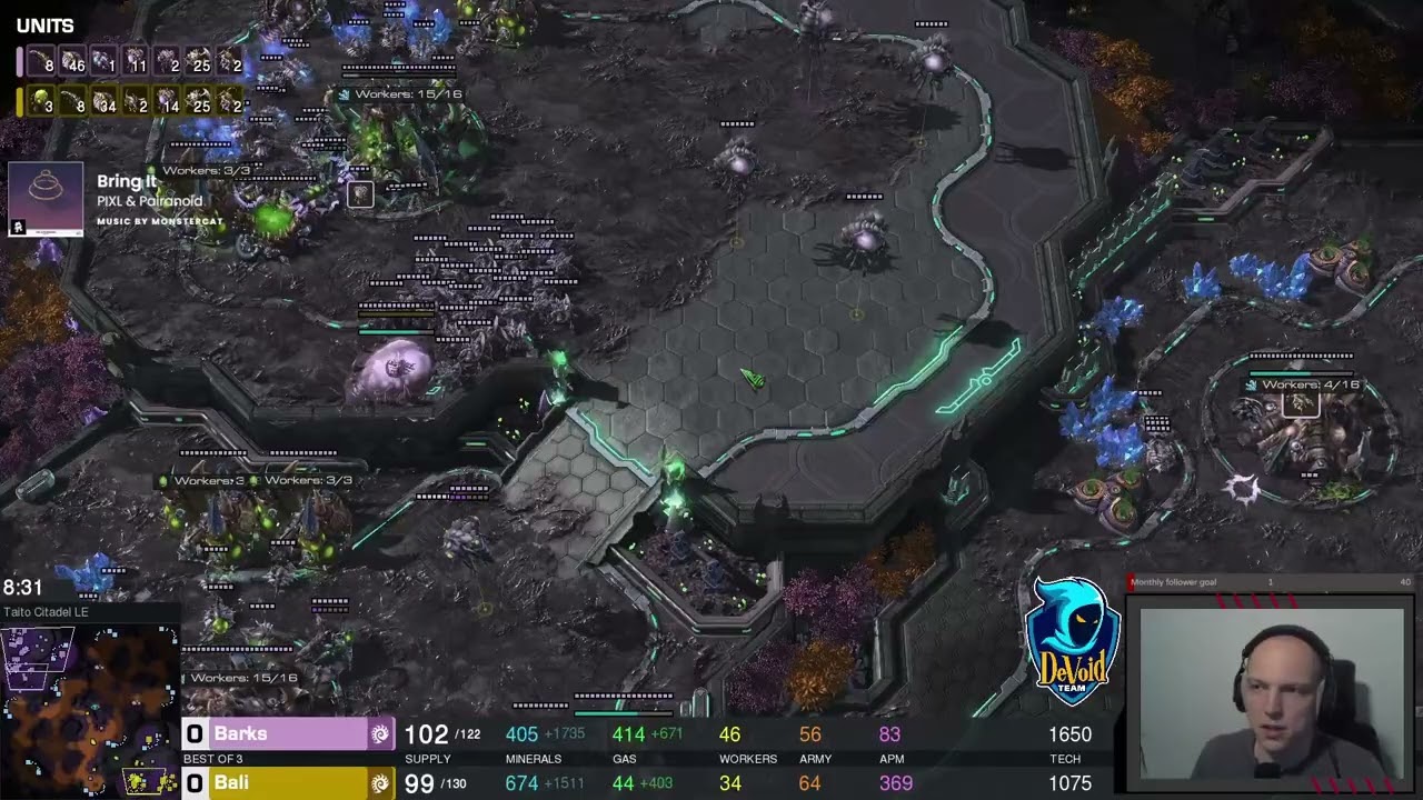 ALT Weekly 01.02.2026, Upper bracket quaterfinals, BO3, Bali (Balimko) vs Barks
