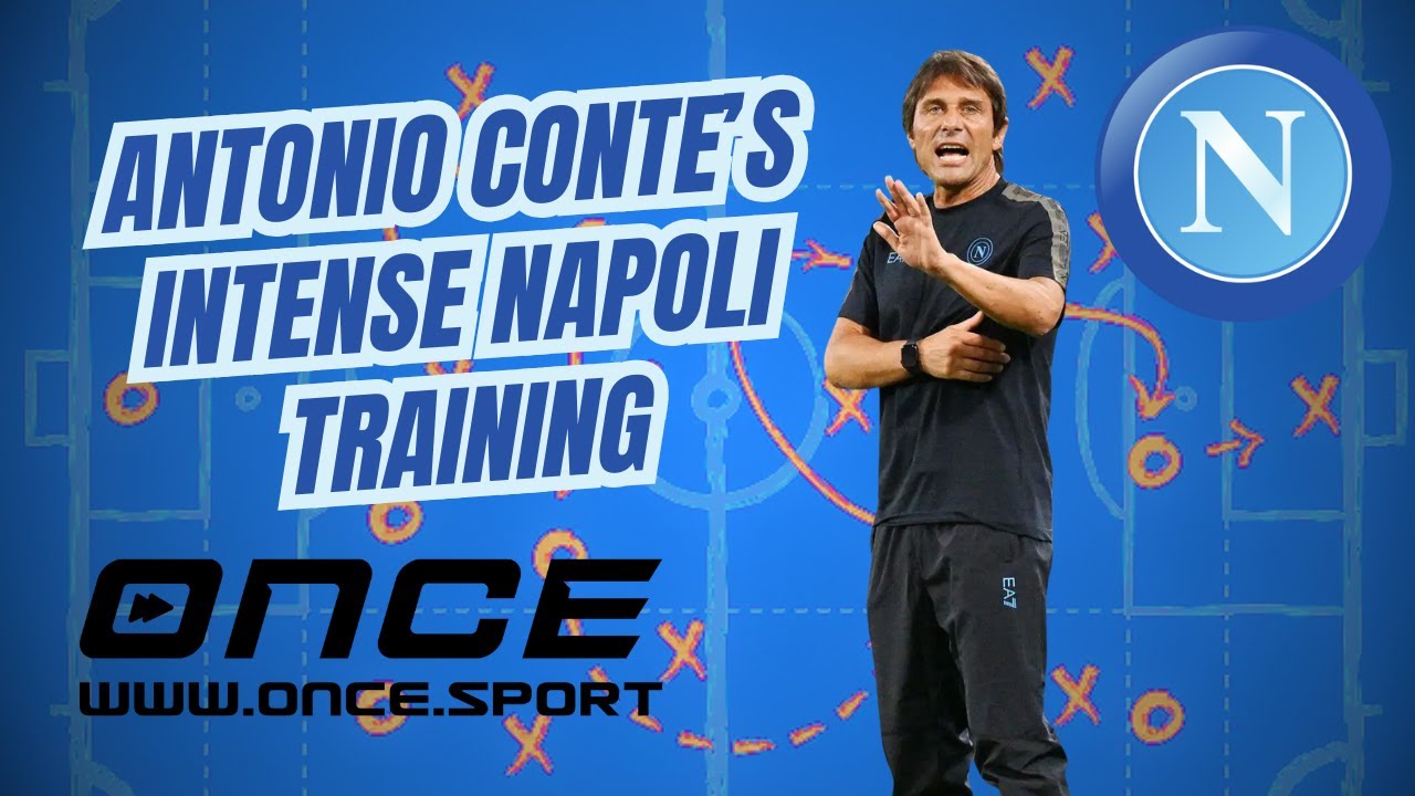 Antonio Conte’s INTENSE Napoli Training 🔥 | Full Session  Warm Up, SSG, Game & Conditioning