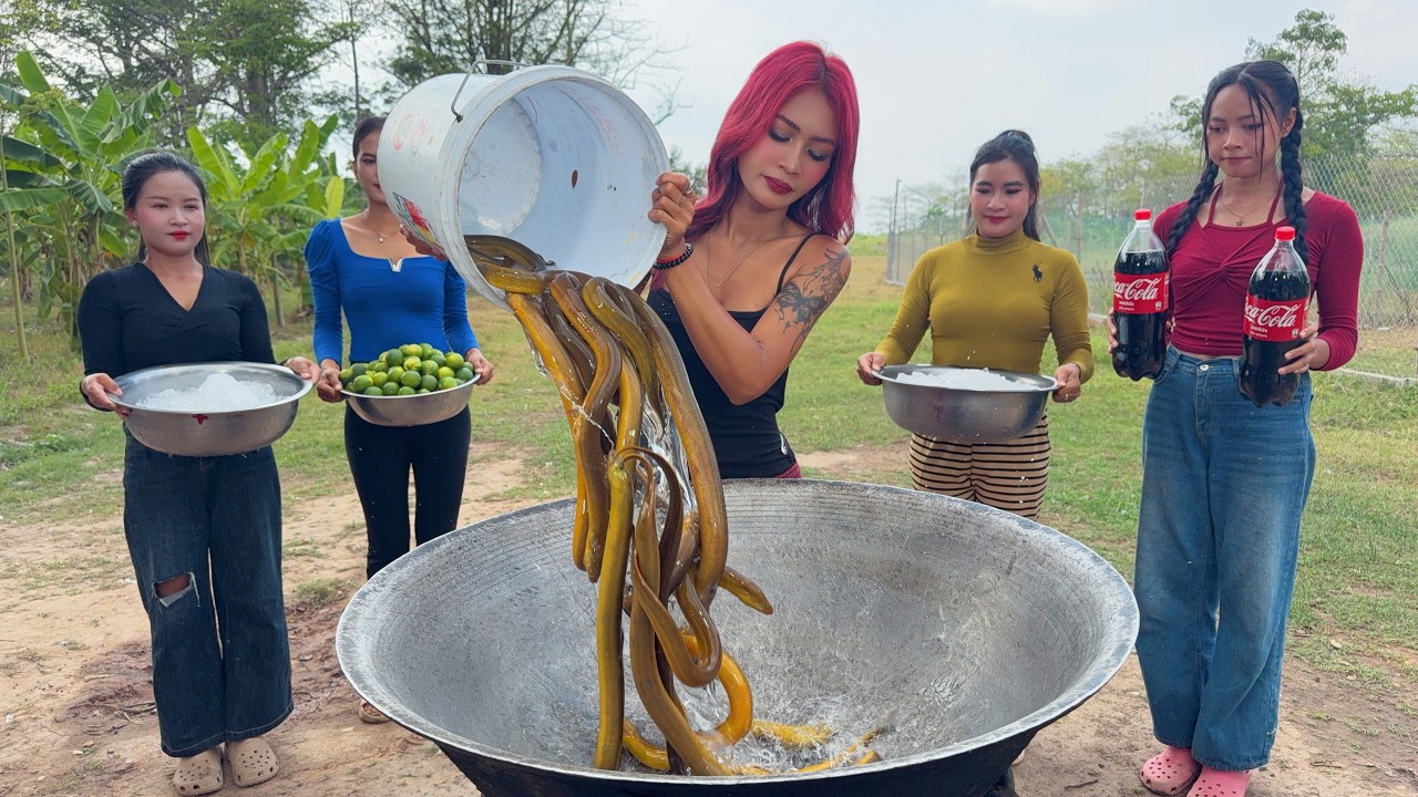 Amazing cooking eel soup recipe