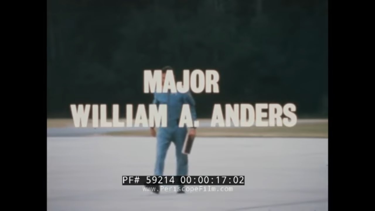 1968 PROFILE OF APOLLO ASTRONAUT WILLIAM ANDERS  OFFICIAL NASA FILM    59214