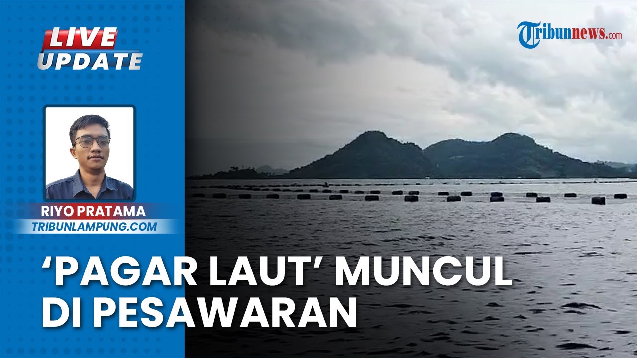 Ada Pagar Laut Misterius di Perairan Pantai Mutun, DPRD Lampung Tuntut Bongkar jika Tak Ada Izin