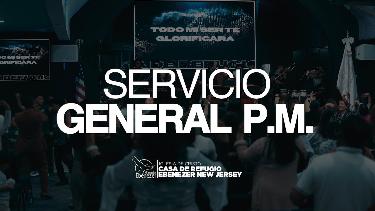 Pastor Santos Chinchilla  SERVIENDO CON DELEITE BAJO LOS 5 MINISTERIOS #ebenezernewjersey 15 03 2026