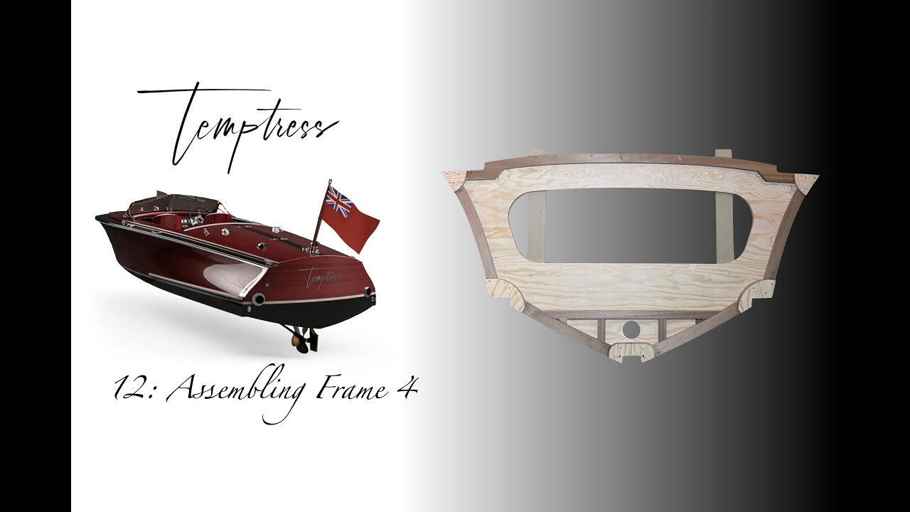 Temptress Build 12:  Frame 4 Covers The Strong Back Leg Alignment Holes