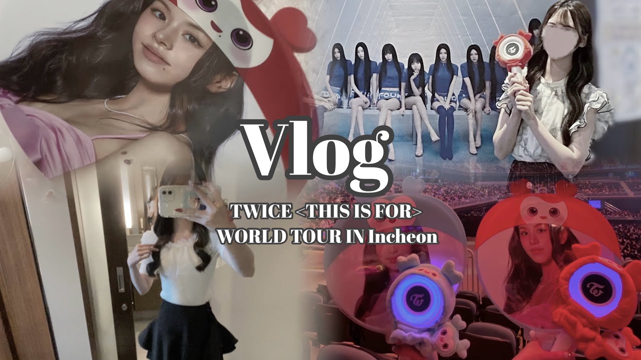 【Vlog・購入品紹介】TWICE THIS IS FOR WORLD TOUR IN Incheon 💞