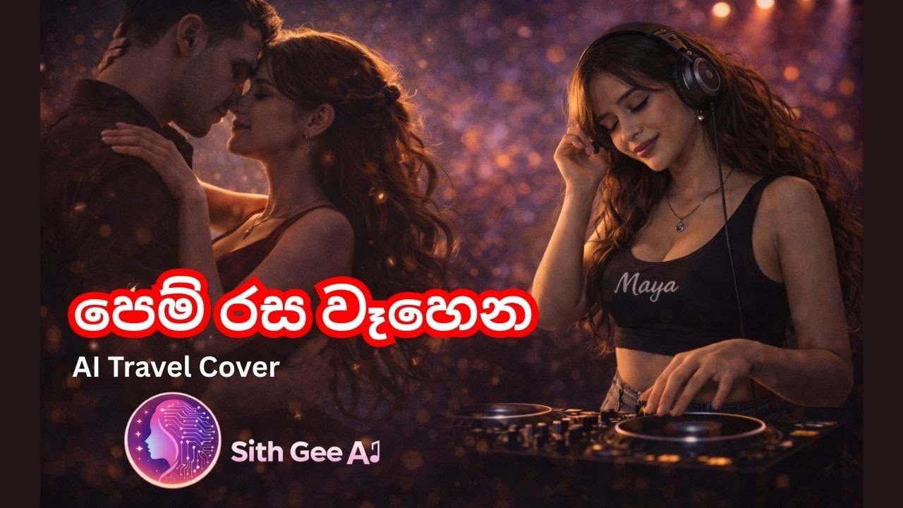 පෙම් රස වෑහෙන මංගල ගීතේ Pem Rasa - AI Travel Cover | සොඳුරු චාරිකාවක ආදර රිද්මය 🚗❤️✨