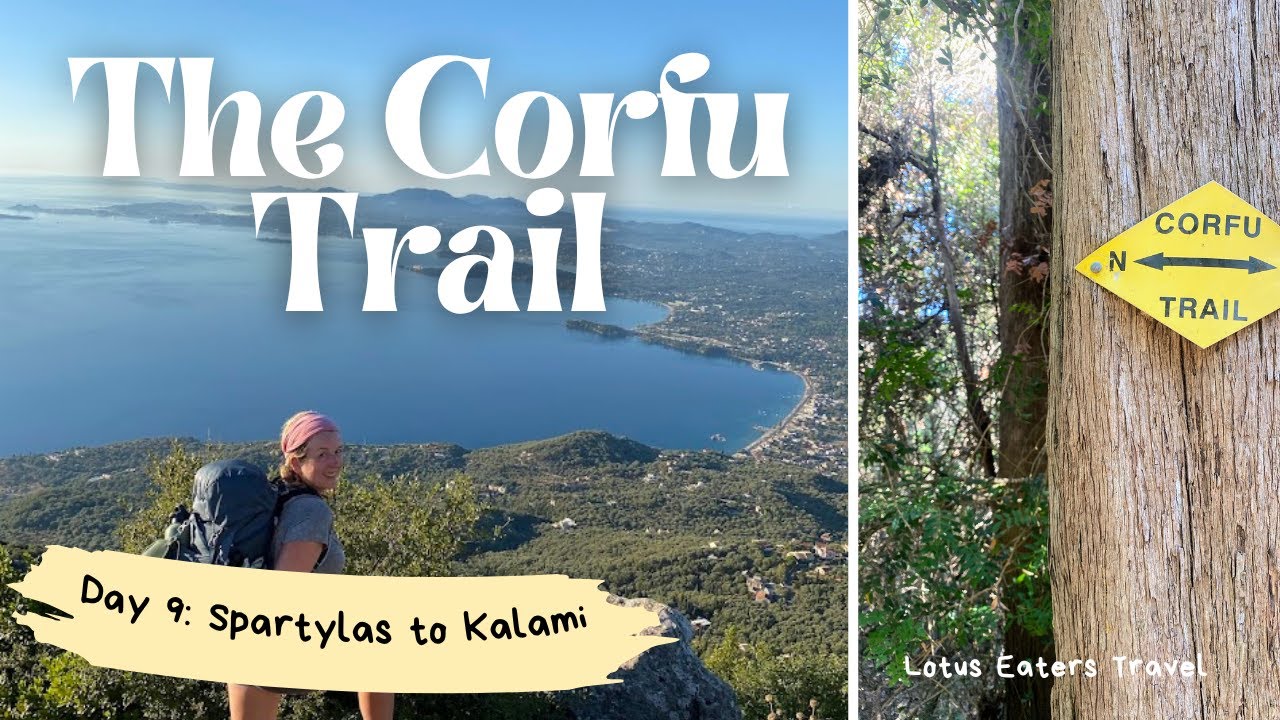 The Corfu Trail | Day Nine | Spartylas to Kalami
