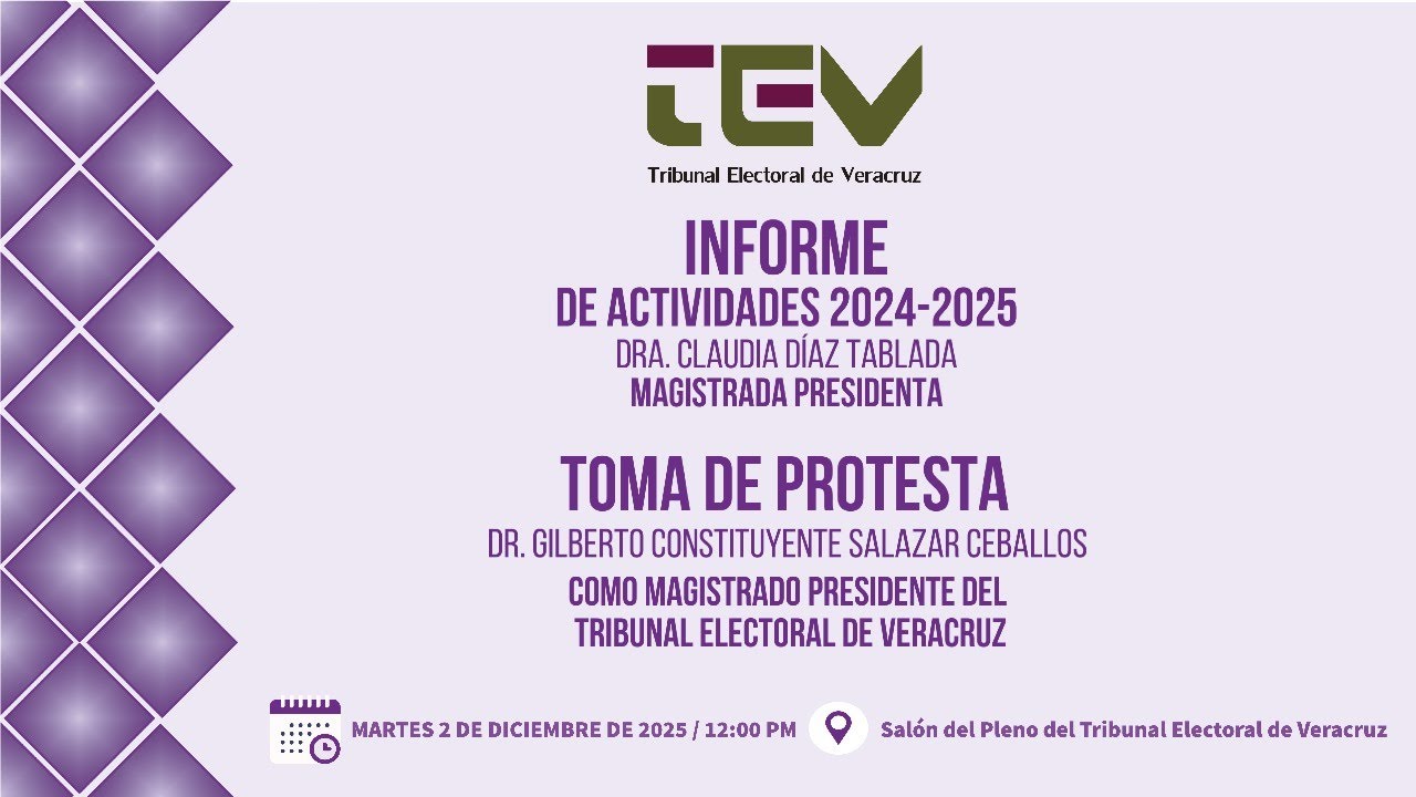 Informe de Actividades Dra. Claudia Díaz Tablada y Toma de Protesta Dr. Gilberto C. Salazar Ceballos
