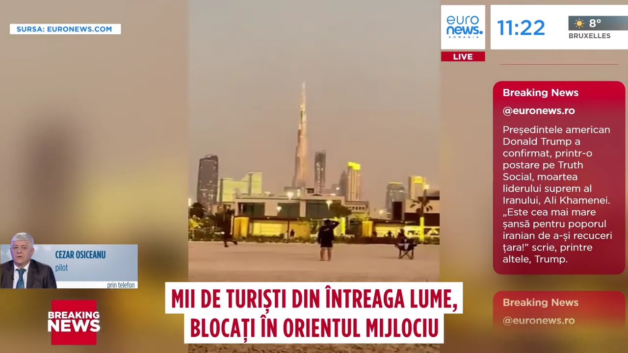 Pilotul Cezar Osiceanu: Din acest moment este o stare de haos la nivelul planificării zborurilor