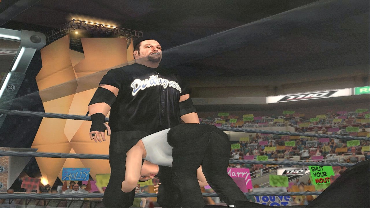 Dudley Boyz vs Molly Holly & Ivory | Elimination | Mixed Wrestling | SmackDown! Shut Your Mouth