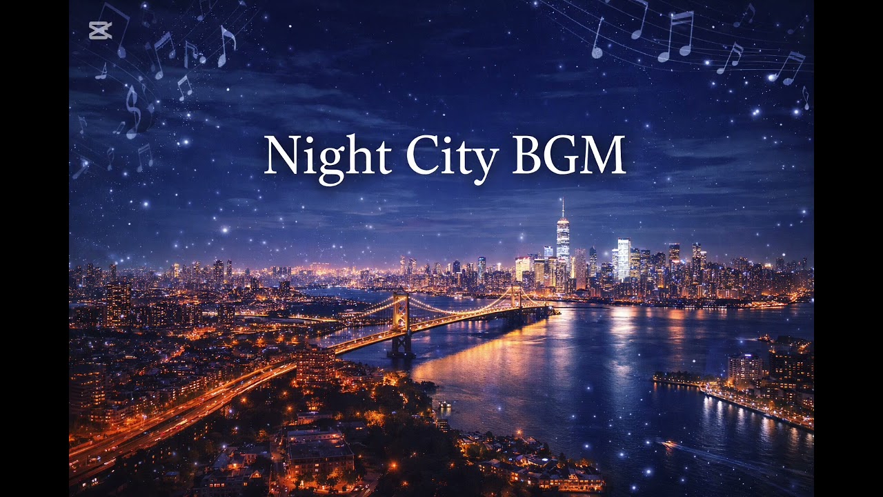 Night City BGM – Relaxing Urban Music for Study, Work & Focus (1 Hour)