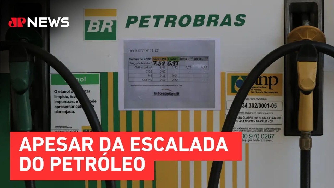 Presidente da Petrobras descarta reajuste imediato nos combustíveis