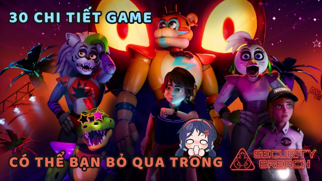 Những CHI TIẾT trong game FNAF SECURITY BREACH có thể bạn bỏ qua
