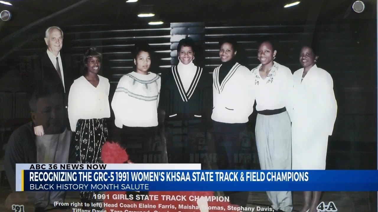 Recognizing the GRC-5 1991 women's KHSAA State Track & Field champions