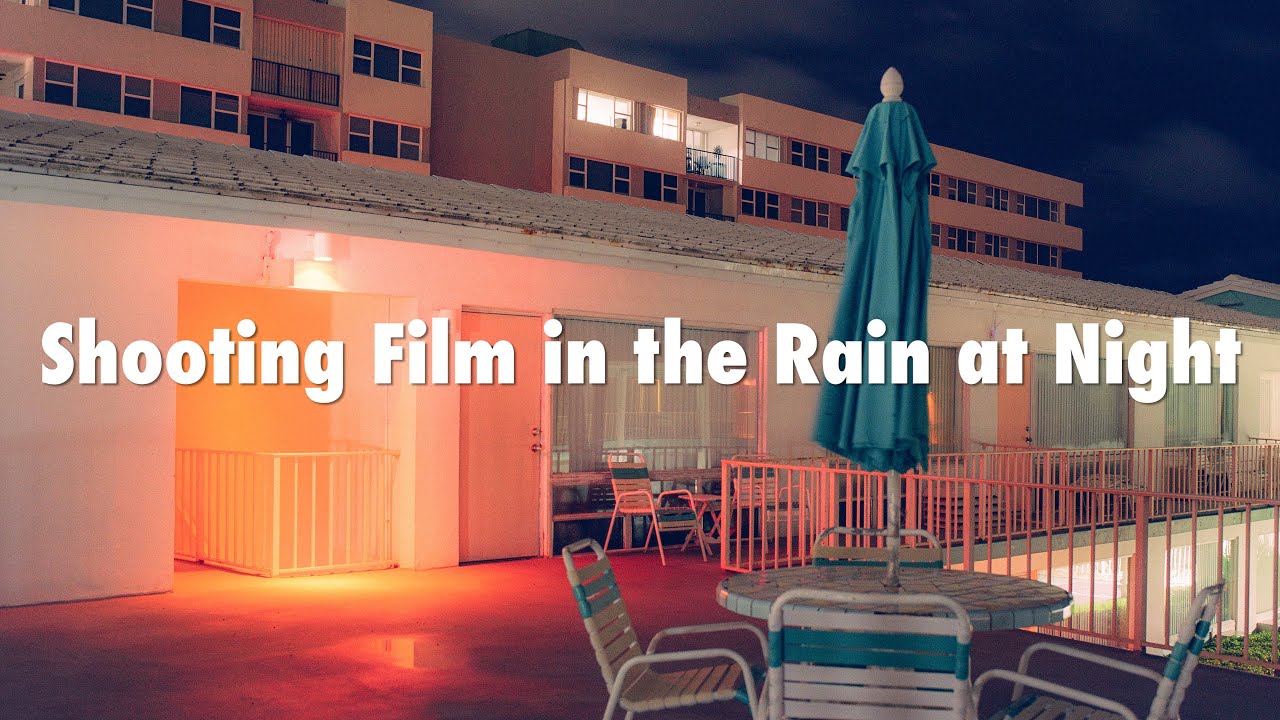 Shooting Film in the Rain at Night with my Pentax 645