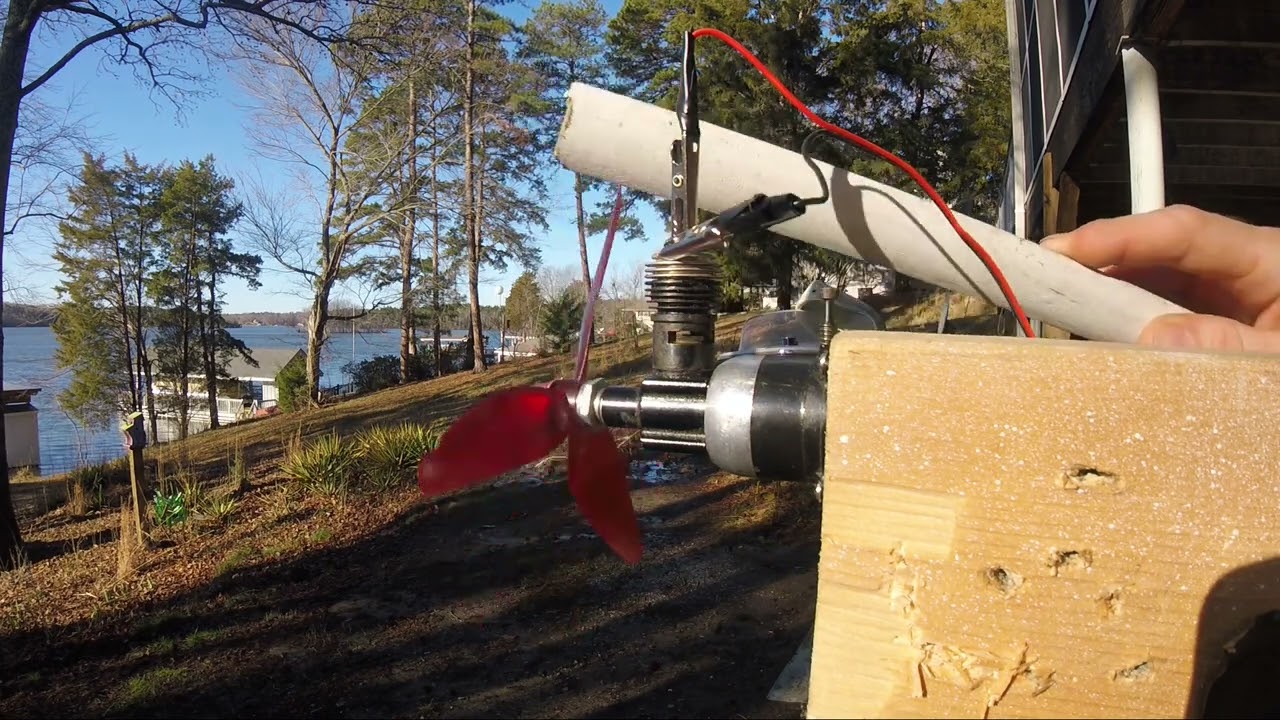 Cox .049 Vintage Nitro Engine Test Run | Babe Bee/ Black Widow