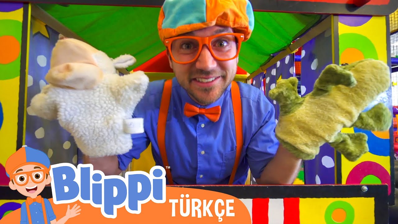 Blippi Kapalı Oyun Parkını Ziyaret Ediyor | Blippi Türkçe - Çocuklar için eğitici videolar