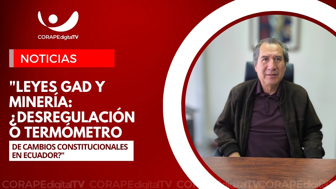 Leyes aprobadas de los GAD y Minería son un termómetro de cambios constitucionales