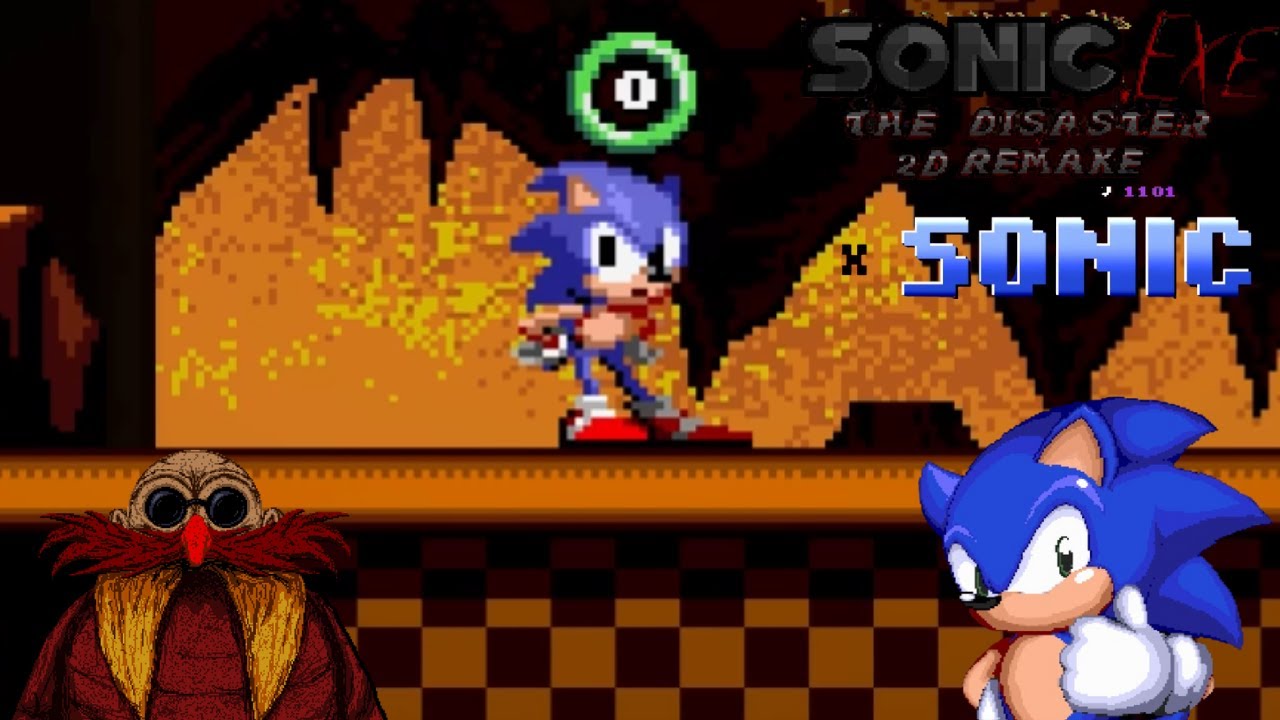 Sonic.exe The Disaster 2D remake Call Of The Void V1101 X Sonic