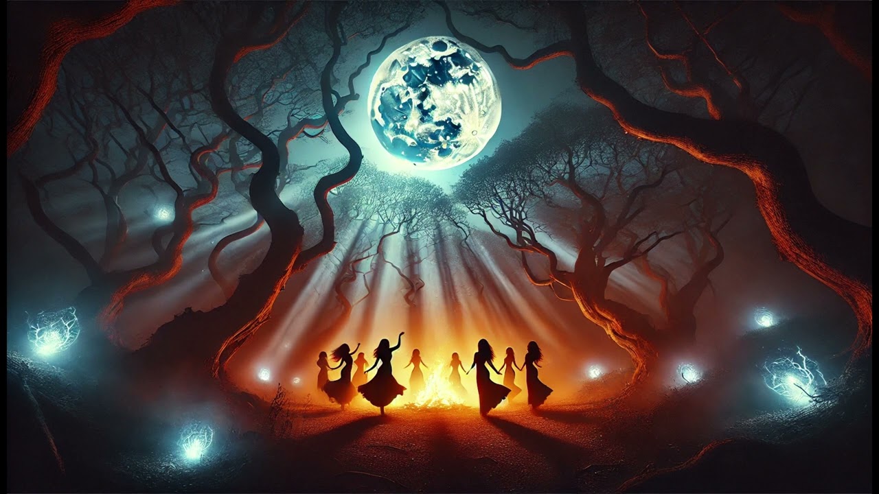 Moonlit Shadows - Halloween Music 🎶