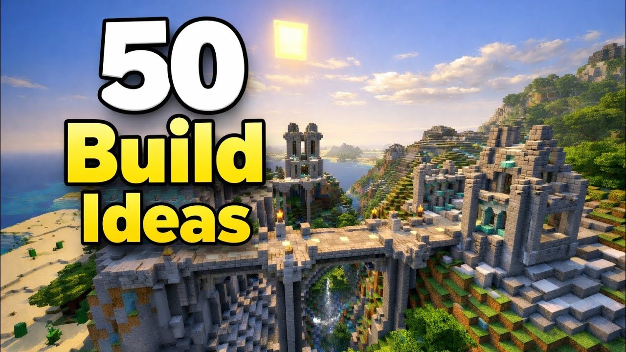 50 идей для построек в Minecraft, которые преобразят ваш вечный мир