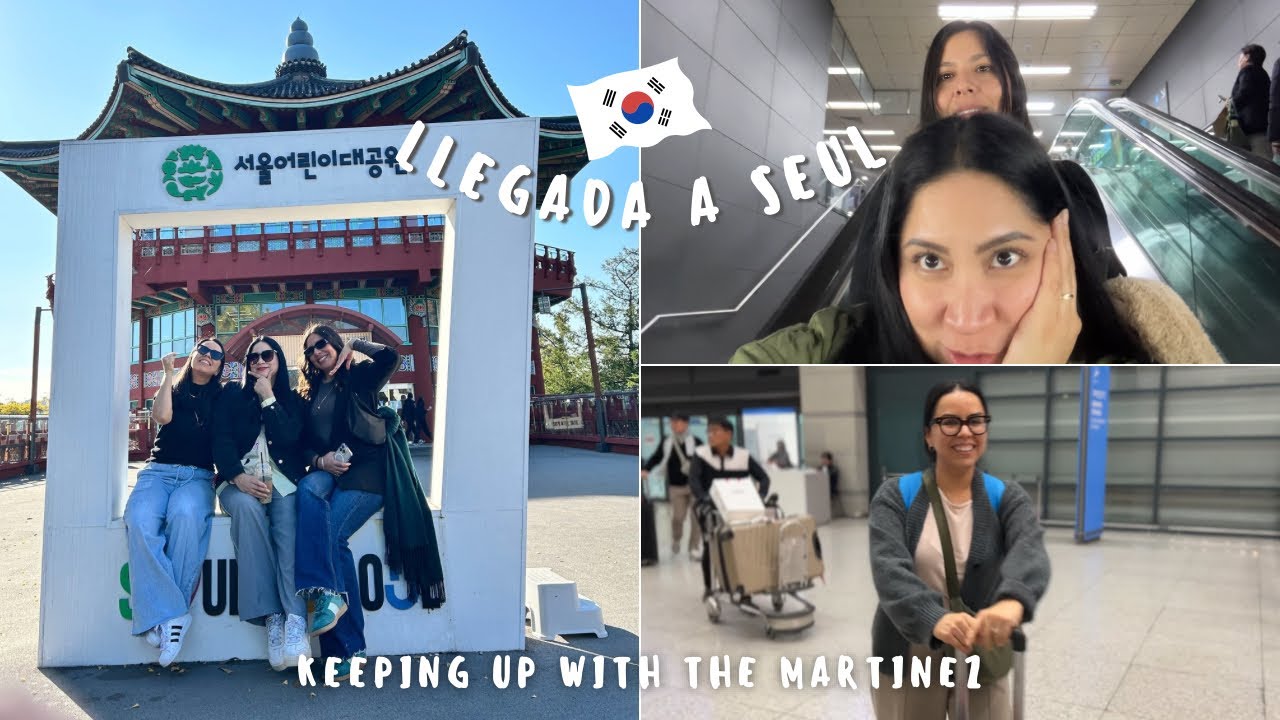 Vlog 🇰🇷 Mis primas visitan Corea por primera vez! 🥹 comienza la comedera! 🤪