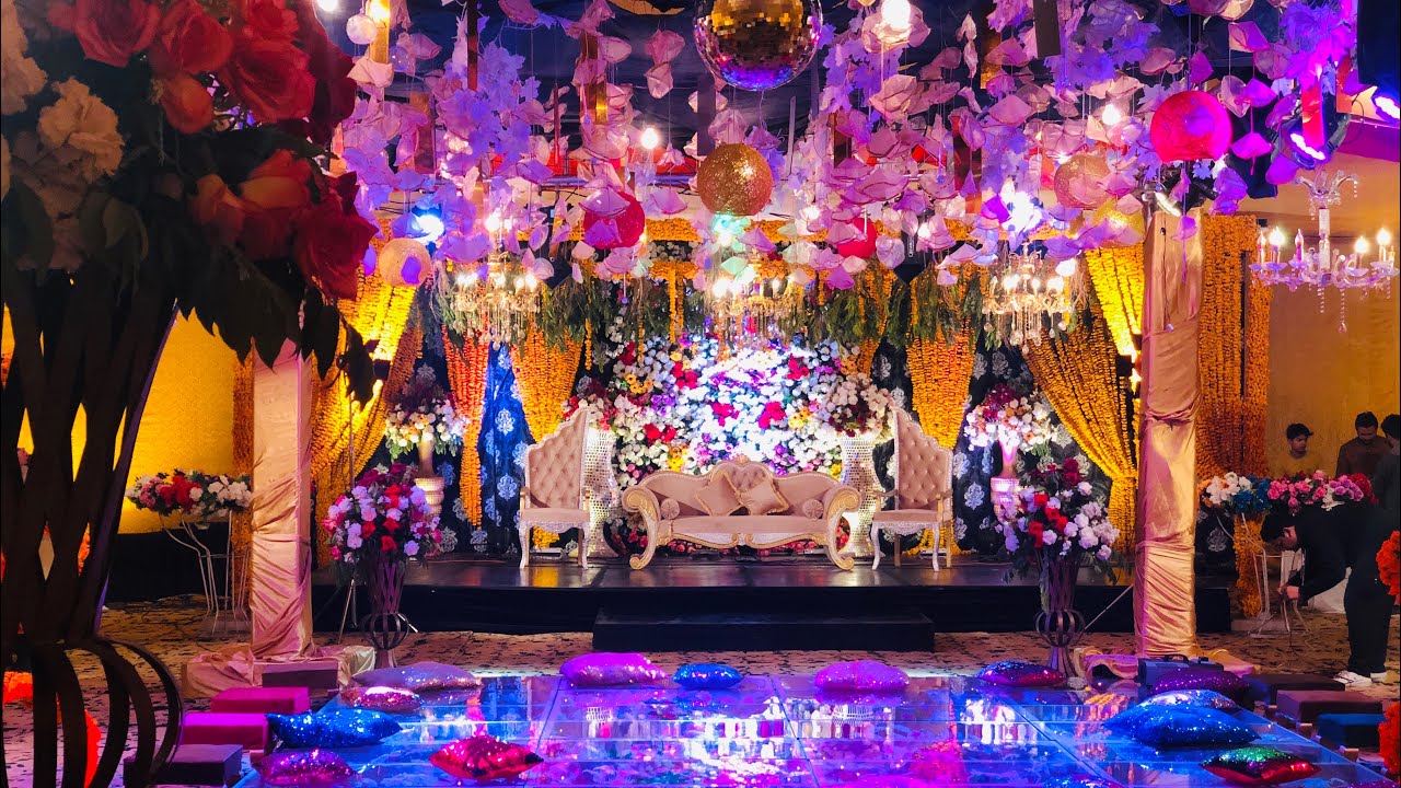 Mehndi Setup / Colourful Mehndi decor/ latest Mehndi Decor / Pakistani Mehndi Event / Latest Decor