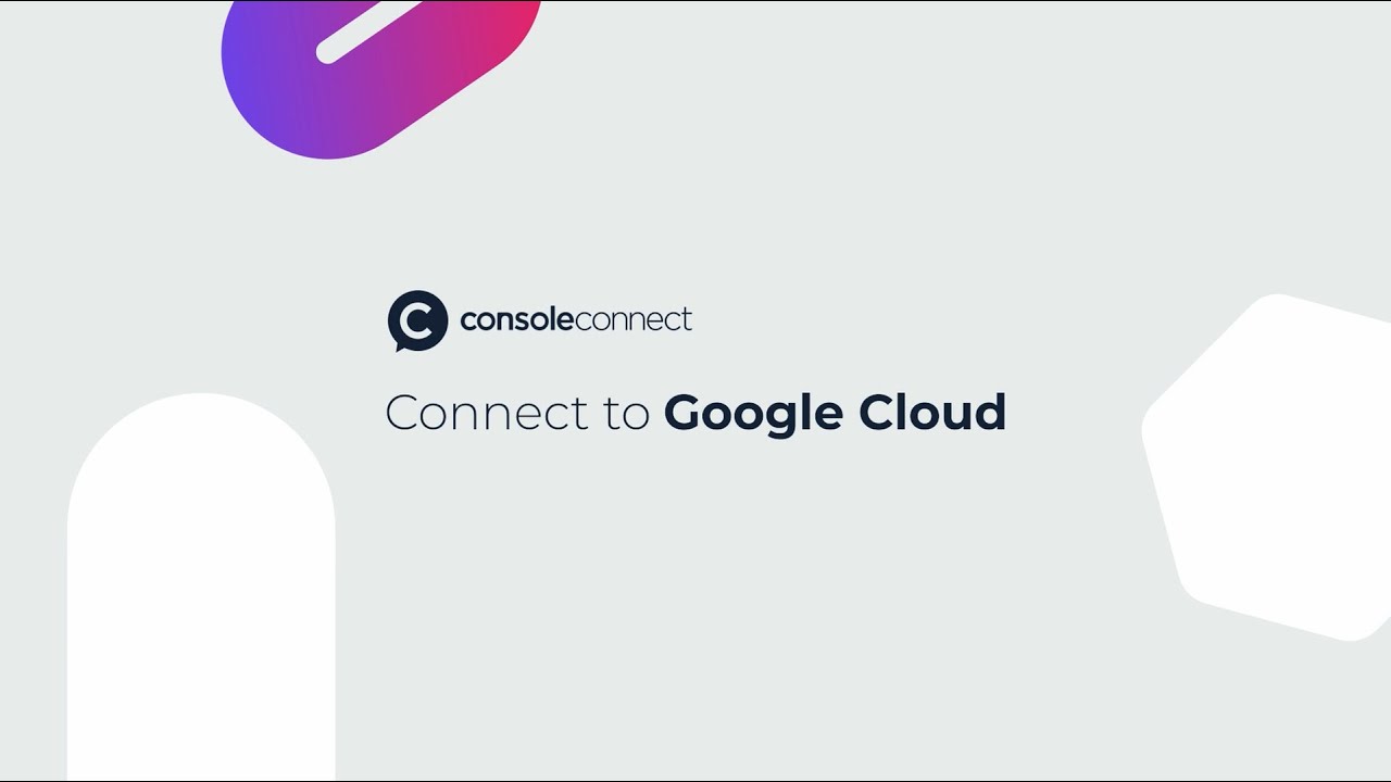 How to connect to Google Cloud with Console Connect
